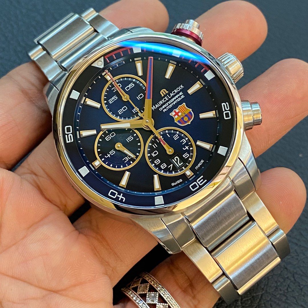 Maurice lacroix fc barcelona chronograph automatic original