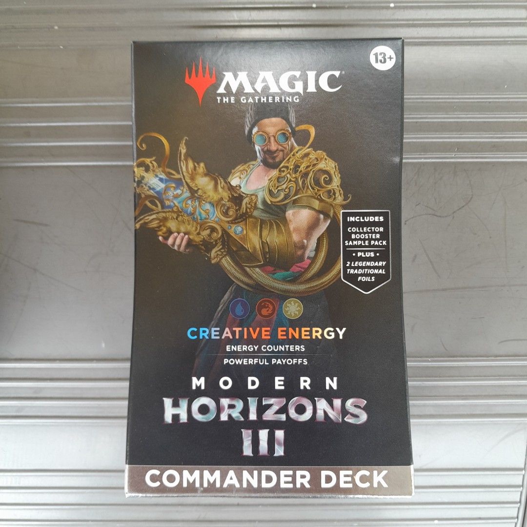 Modern Horizons 3 MH3 Creative Energy Commander Precon Sealed MTG, Hobbies  & Toys, Toys & Games on Carousell