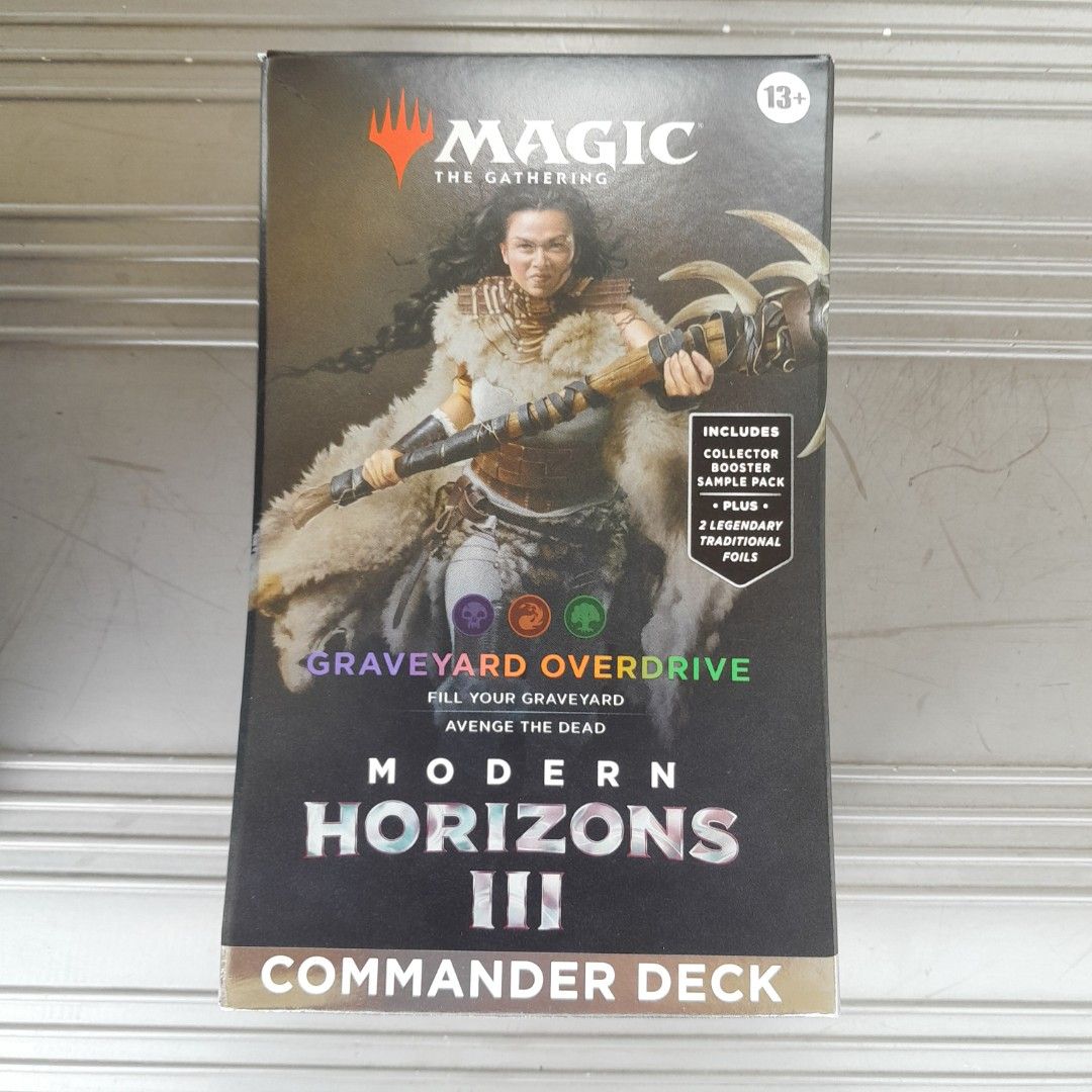Modern Horizons 3 MH3 Graveyard Overdrive Commander Precon Sealed MTG,  Hobbies & Toys, Toys & Games on Carousell