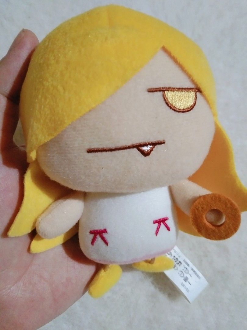 Monogatari / Bakemonogatari - Shinobu Oshino Plush Charm (Category: Plushies & Soft Toys) located in Tuguegarao City. Submitted by Azzykimee (Listing ID 1307452093, Image 1). Description: ❗Actual Item Posted, What you see is what you get 🥰 ❗No papertag ❗This Item may look new but still, pls., do manage your expectations. This may not be in mint condition anymore. ☺️ Message me for more info Happy Shopping 🌸🥰.
