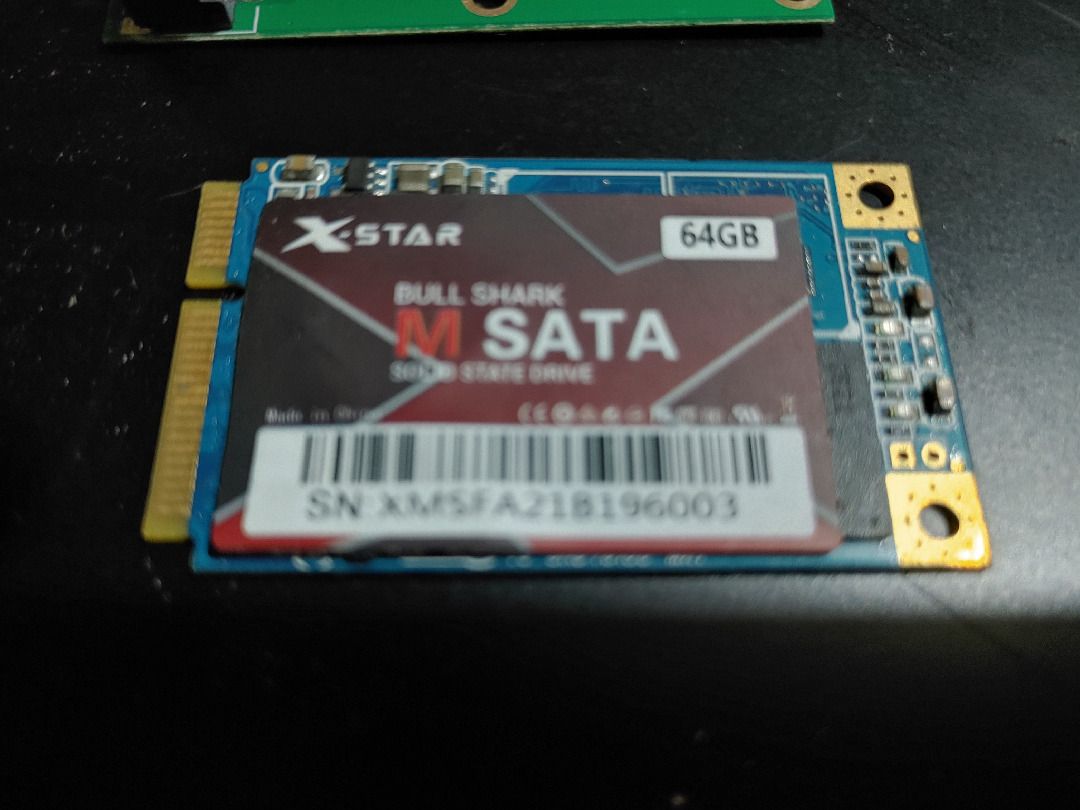 msata 64gb (bull shark) (Category: Hard Disks & Thumbdrives) located in Quezon City. Submitted by ppaya (Listing ID 1307461602, Image 1). Description: galing sa thin client. rfs: upgrade to larger storage tested working pwede swap to usb flash drive 09358202060.