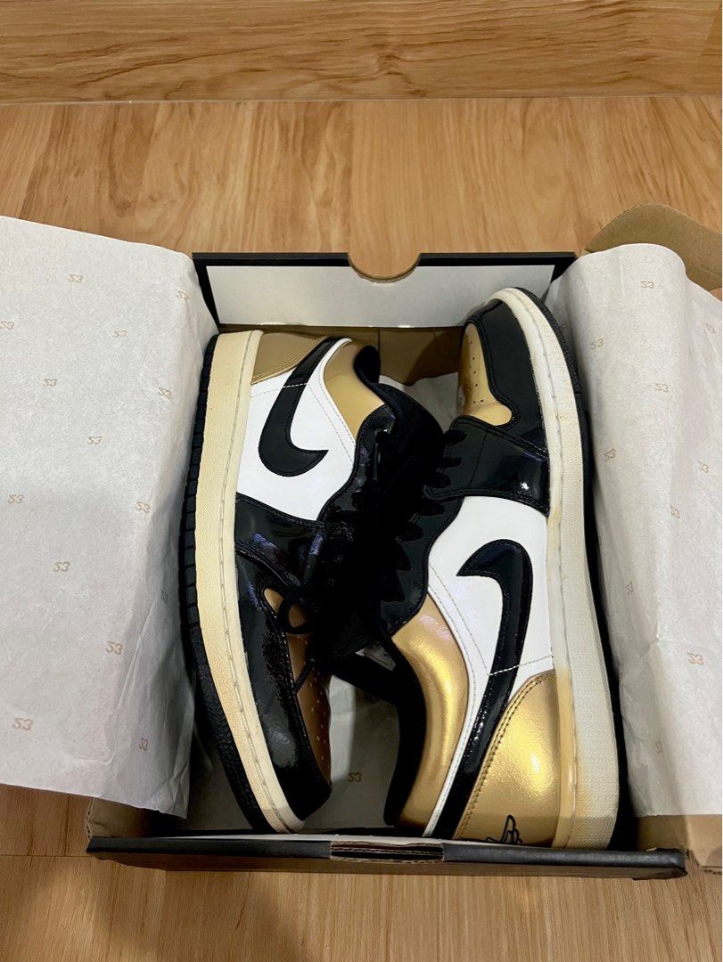 Gold toe 1s outfit best sale