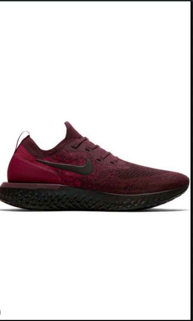 Nike epic react flyknit maroon best sale