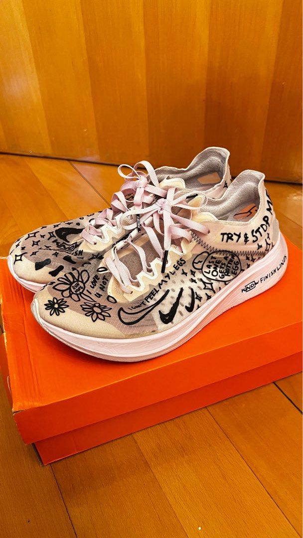 Nike Zoom fly sp fast pink us8 uk7 Carousell