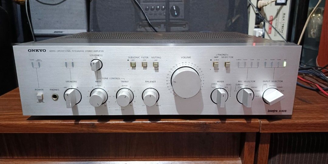 Onkyo Integra A-808, Audio, Soundbars, Speakers & Amplifiers