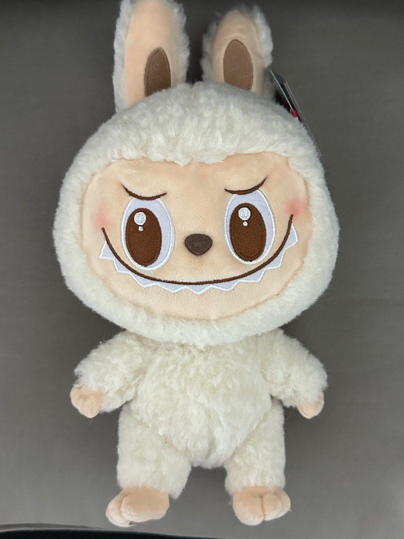 Popland labubu white, Hobbies & Toys, Toys & Games on Carousell