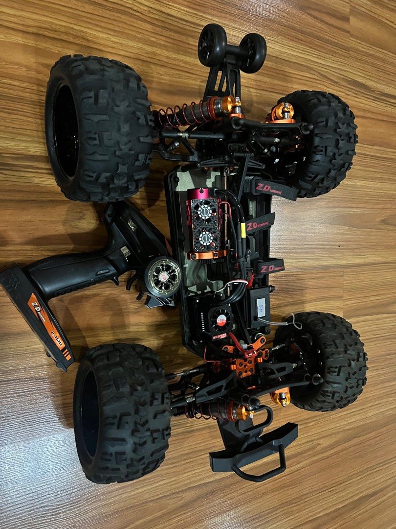 Pirate Rc Racing Rc Zd Racing pirates 1:8 scale remote control monster truck 4x4 tamiya ...