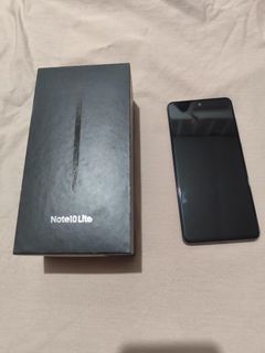 Samsung Note 10 Lite (Aura Black)