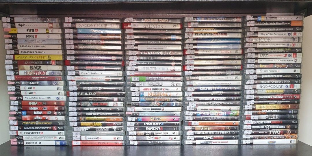 Selling 100+ Sony PS3 Video Games (Category: PlayStation) located in Quezon City. Submitted by itemsforadoption (Listing ID 1307522342, Image 1). Description: Rfs: Its 2024! Happy New Year! Hoping you have a good year ahead of you! If you have questions feel free to send a message. Though I'll most likely be able to reply from 10am to 8pm. Please be patient and understanding. Decluttering games and items that I've picked up or for friends and fam