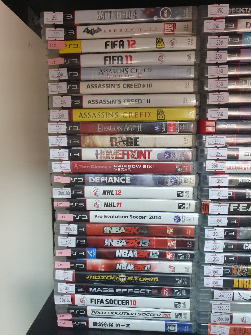 Selling 100+ Sony PS3 Video Games (Category: PlayStation) located in Quezon City. Submitted by itemsforadoption (Listing ID 1307522342, Image 2). Description: Rfs: Its 2024! Happy New Year! Hoping you have a good year ahead of you! If you have questions feel free to send a message. Though I'll most likely be able to reply from 10am to 8pm. Please be patient and understanding. Decluttering games and items that I've picked up or for friends and fam