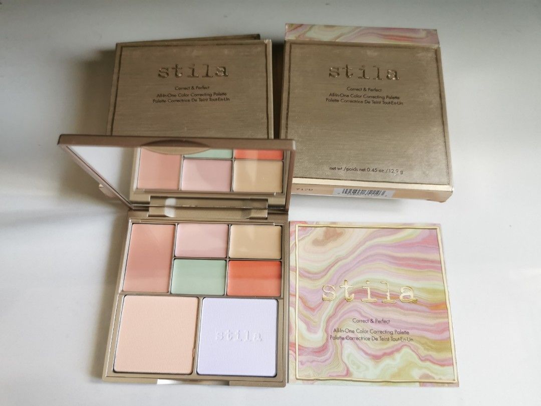 Stila corrector palette (Category: Makeup) located in Quezon City. Submitted by makeup.finds (Listing ID 1307432892, Image 2). Description: Brand new and full size May 5 corrector cream na, may 2 brightening powders pa Super sulit. This retails for 2500+++ sa website nila.