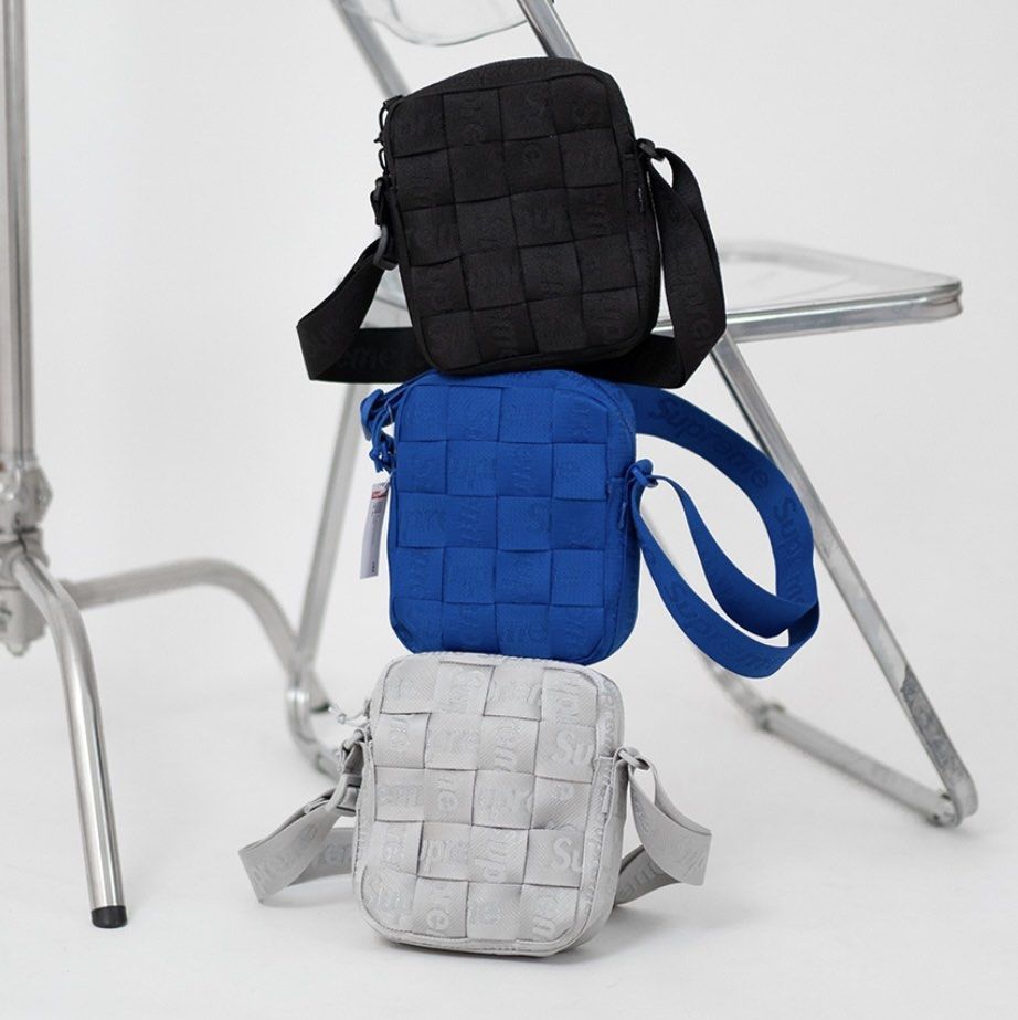 Supreme Woven Shoulder Bag, Men's Fashion, Bags, Sling Bags on
