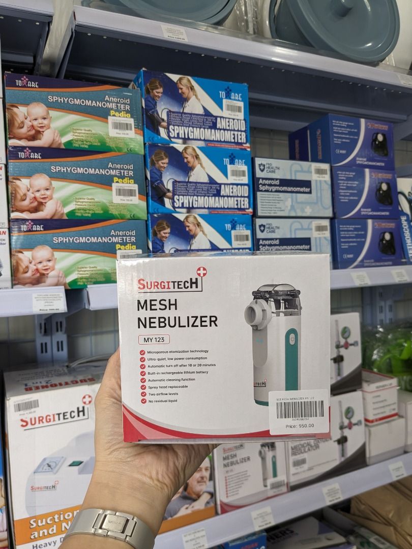 SURGITECH PORTABLE MESH NEBULIZER- COMPLETE SET; MANY STOCKS AVAILABLE (Category: Medical Supplies & Tools) located in Quezon City. Submitted by jeca_closet (Listing ID 1307426616, Image 1). Description: DIRECT SUPPLIER HERE!✨ BUY YOUR NEEDS NOW, HERE IN OUR SHOP! WE HAVE ALL KINDS OF MEDICAL SUPPLIES THAT YOU NEED! “DXS ENTERPRISES INC.” MEDICAL SUPPLIES AND EQUIPMENT! WE ACCEPT RETAIL AND BULK ORDERS!! Visit us at: Shop address : No. 351 Congre