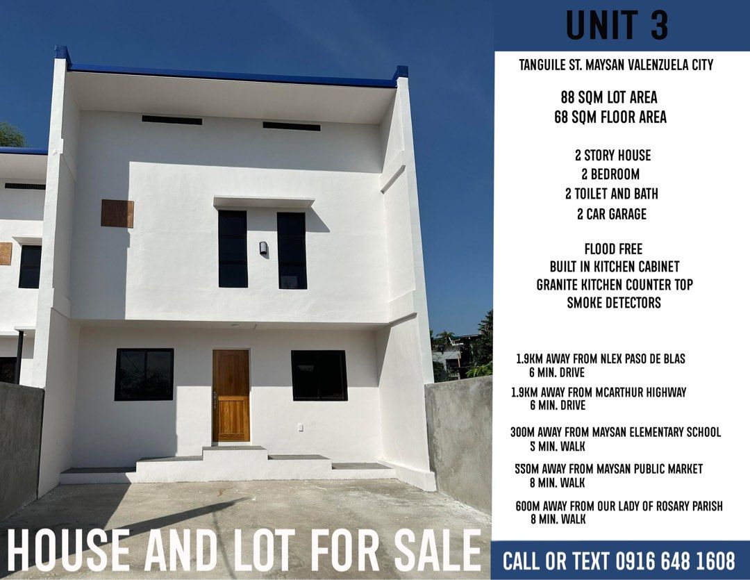 Townhouse For Sale (Category: House & Lot) located in Valenzuela. Submitted by simply.pretty.things (Listing ID 1307481610, Image 1). Description: DM for more information .