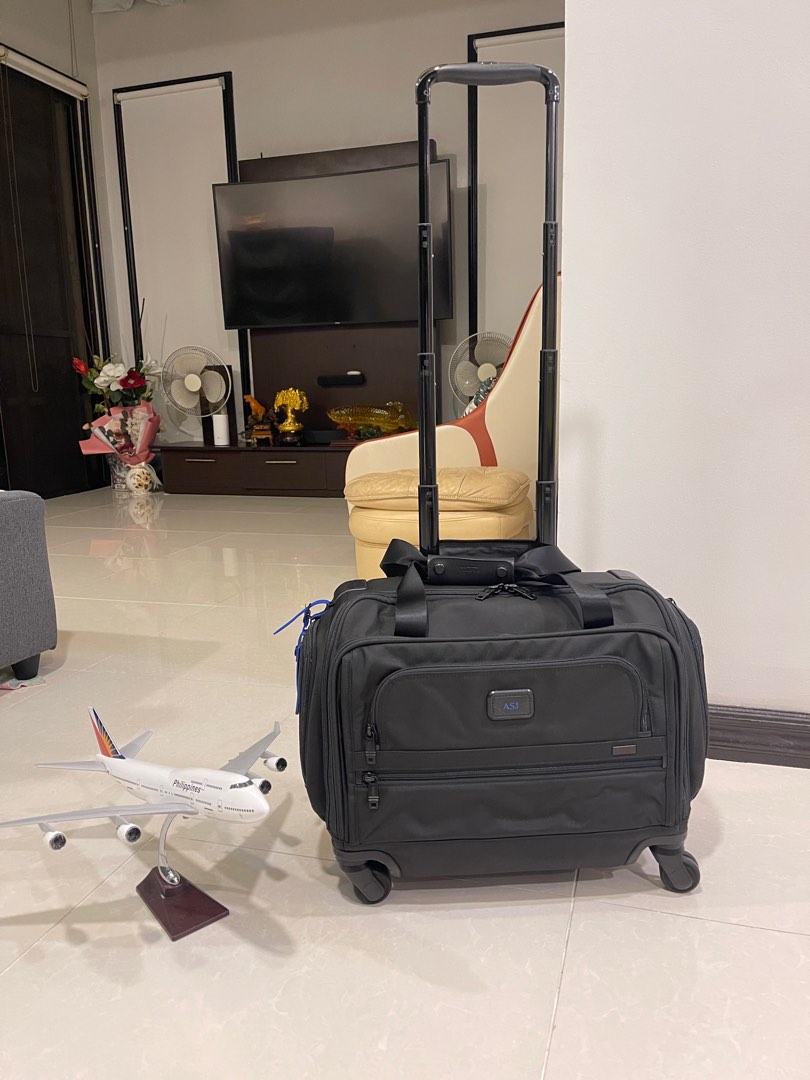 TUMI 4 Wheel Pilot Bag Rare Hobbies Toys Travel Luggage on Carousell