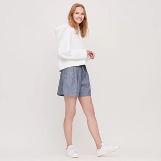 UNIQLO cotton linen shorts