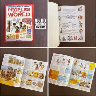 Usborne book of Peoples of the world