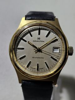 Vintage Hamilton 836011-14 Gold Plated Automatic
