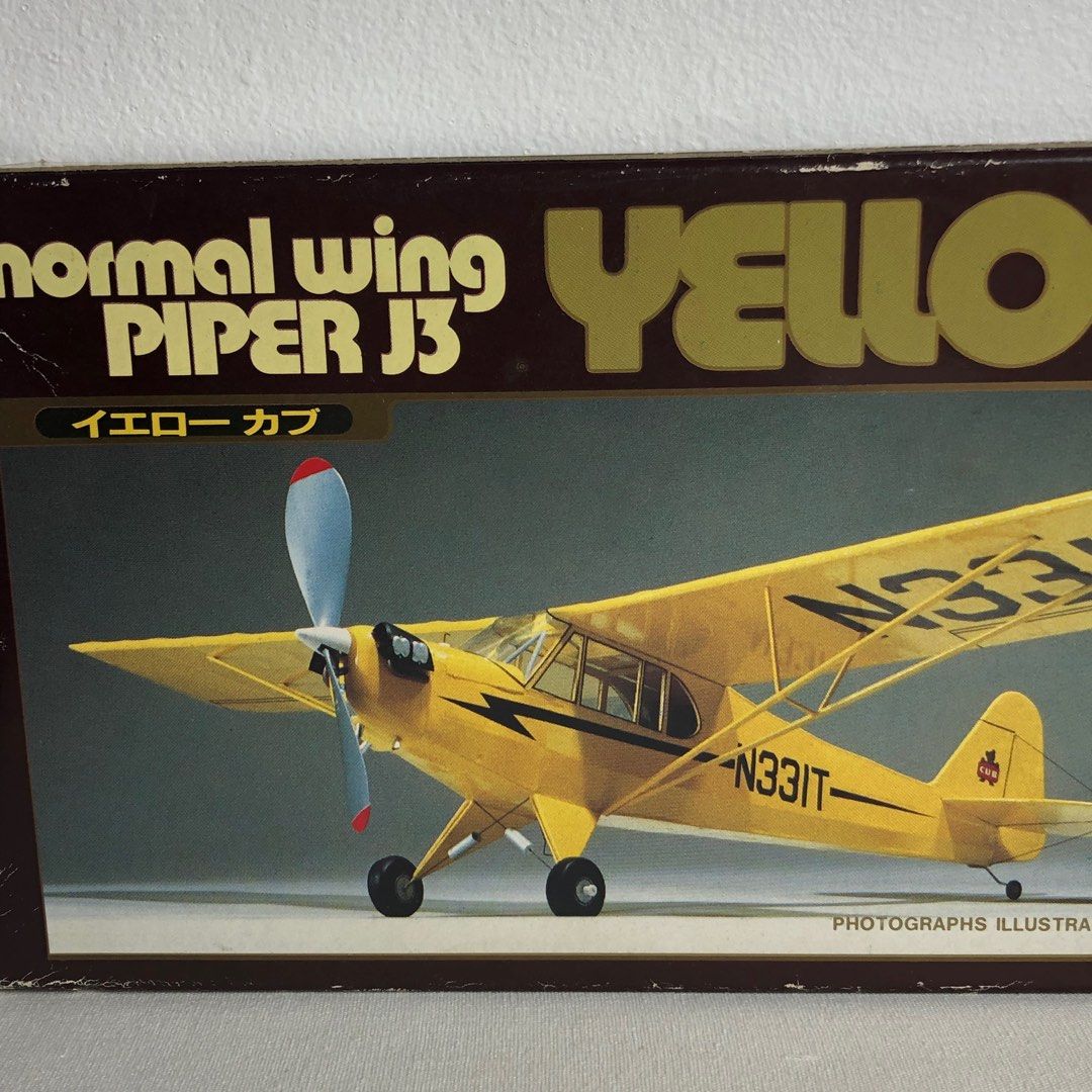 Piper J3 Yellow Cub ノーマルウィング Amazon | JT10 NORMAL WING PIPER J3 イエローカブ エアプレーン