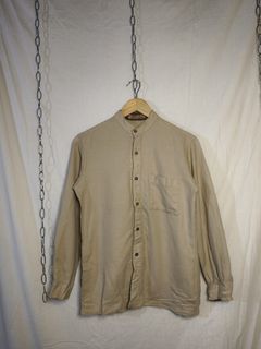 Vintage Pierre Balmain button up wool shirt