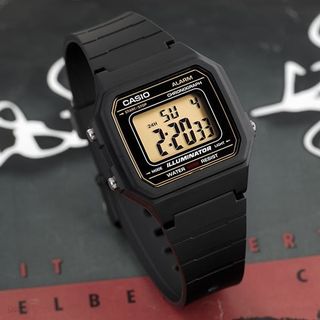 W-217H-9A W217H-9A w217 w-217 深水埗 有門市全新正貨 1年保養 CASIO  錶 卡西歐 手錶 男裝 女裝 gold black64229144698625110
