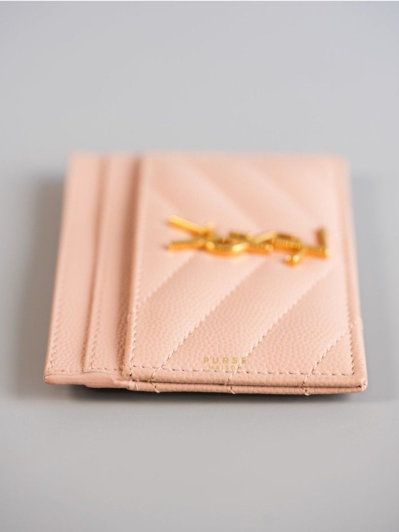 YSL Flat Cardholder in Pink Monogram Leather (Category: Luxury Bags & Wallets) located in Taguig. Submitted by pursemaison (Listing ID 1307428210, Image 3). Description: YSL Flat Cardholder in Pink Monogram Leather ✨Php 19,500 *Additional 3.85% for straight credit card payments *Available for 2 months layaway with 1% interest per month *BDO credit card up to 36 mos & Citibank credit card up to 24 mos (with interest) CONDITION: Pristine condition 
