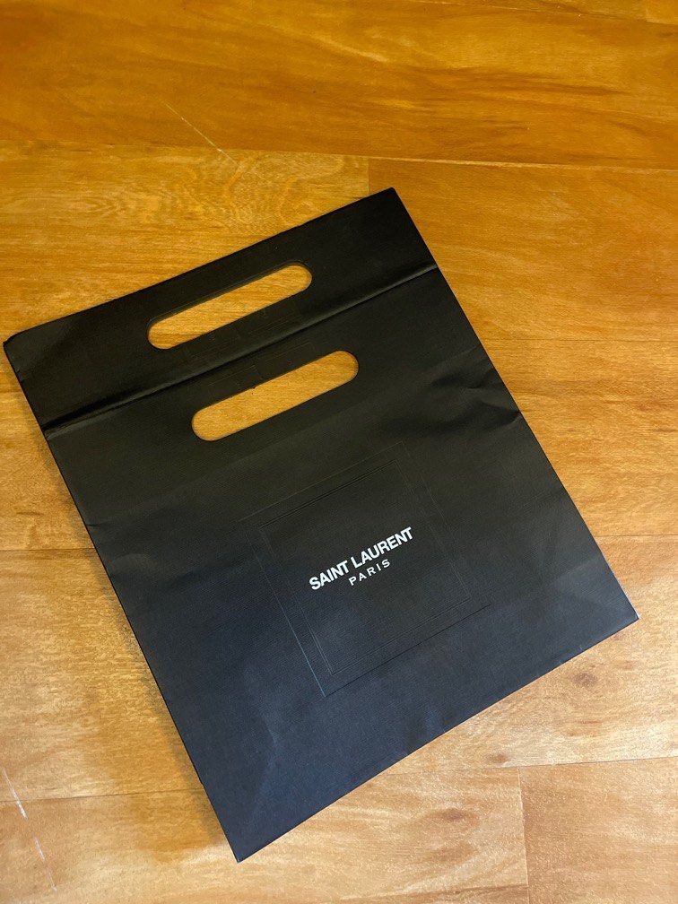 Saint laurent paper bag discount