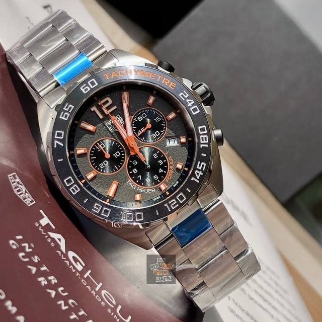 100 Original T. Heuer Formula 1 Chronograph CAZ101AH.BA0842 With registered serial number Ready stock
