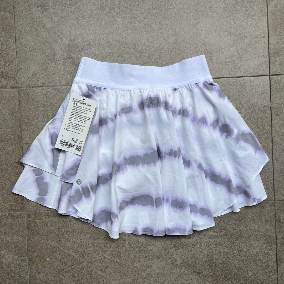 4 Lululemon NWT Court Rival Skirt Women s Fashion Activewear on Carousell