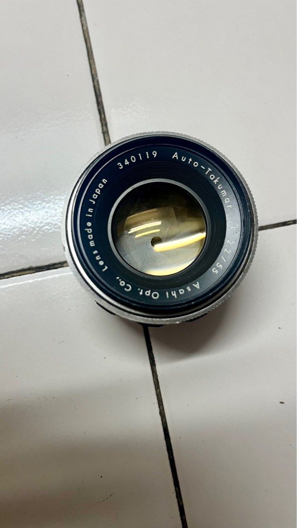 55mm f2.2 m42 screw mount takumar (Category: Lens & Kits) located in Manila. Submitted by olxph_400275733 (Listing ID 1307665692, Image 1). Description: Single coated with 10 aperture blades. .