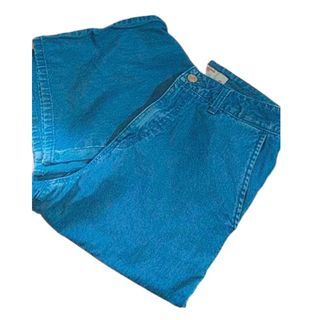 8seconds Blue Denim Jeans Wide-Legged Flared Pants