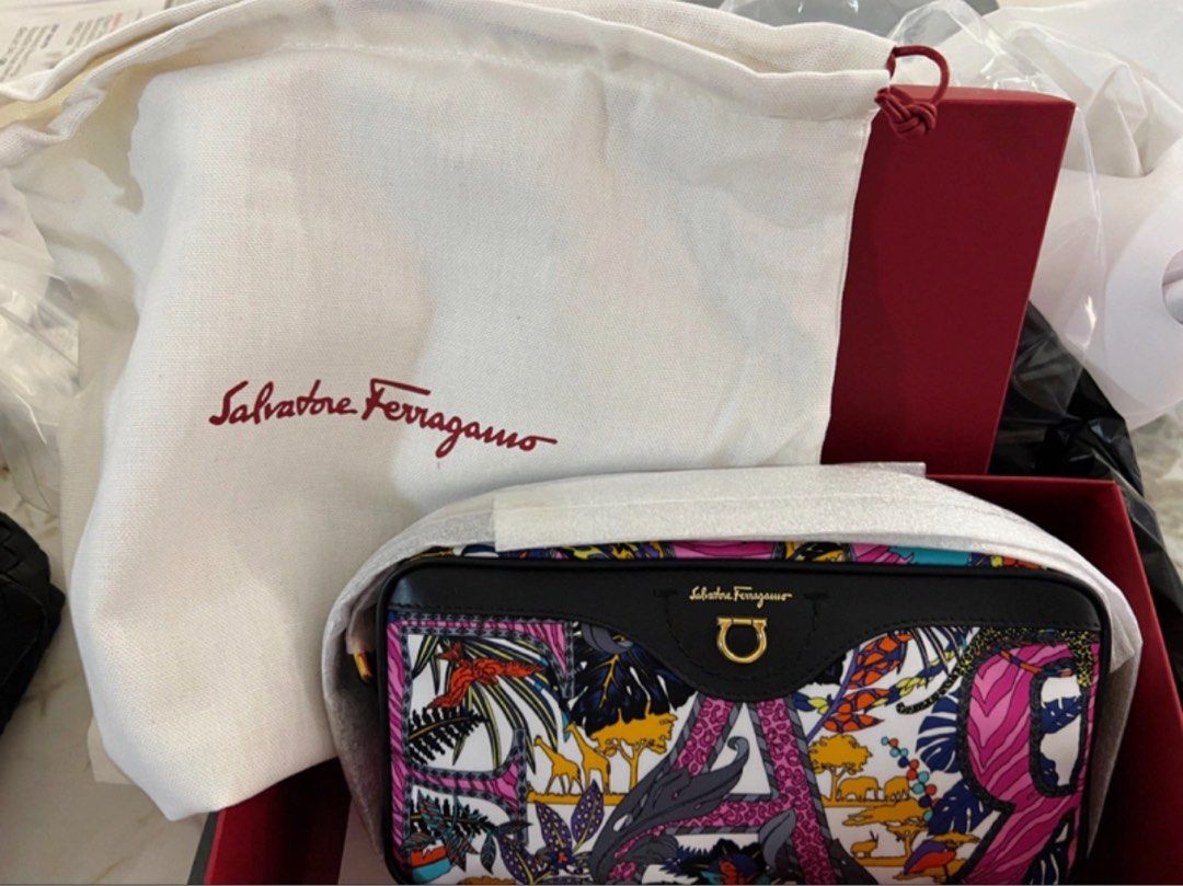 Authentic Ferragamo Sling Pochette