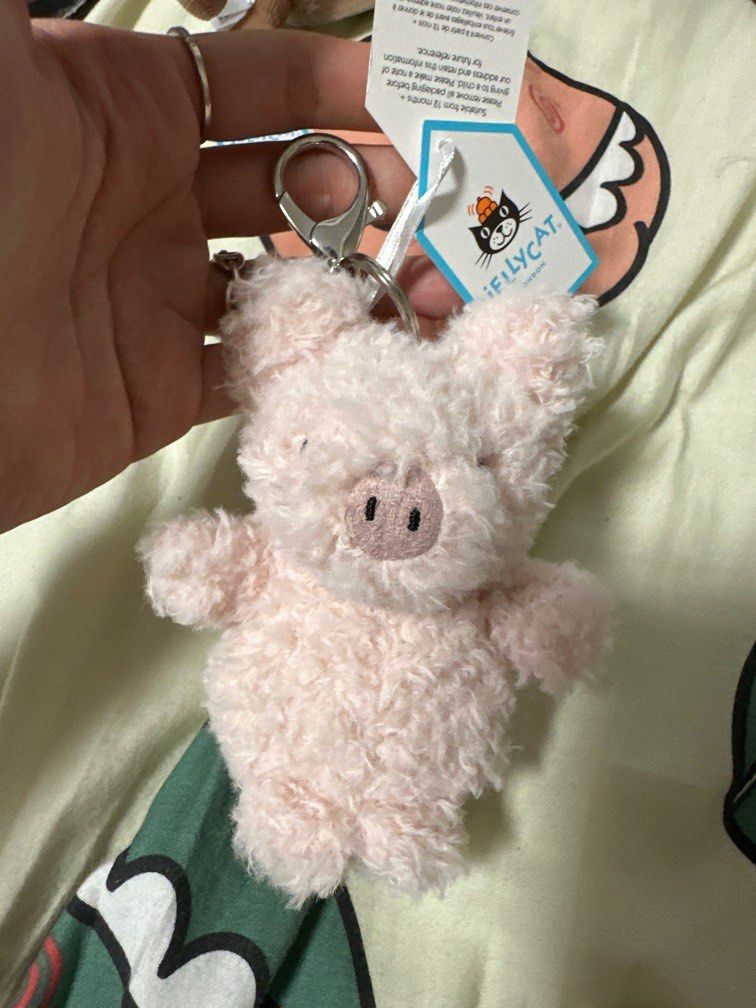 little pig Bag Charm 子豚 キーホルダー Jellycat Little Pig Bag
