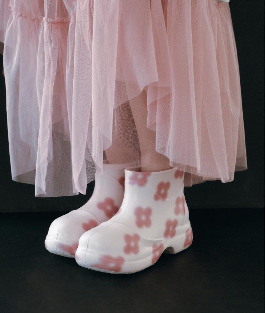 韓國rockfish weatherwear X MINJUKIM FLORAL SHADOW BOOTS
