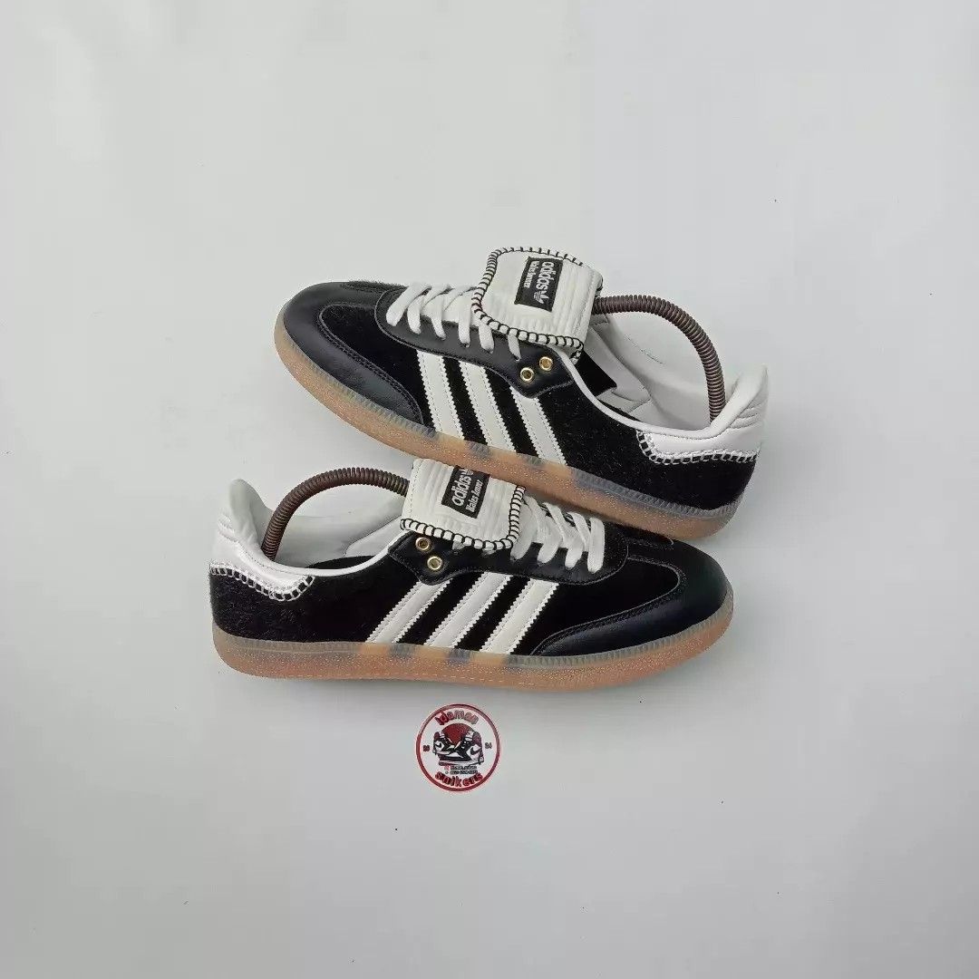 adidas gazelle silver green womens adidas Originals adidas Samba XLG Platform Samba Leather Sneakers IE39
