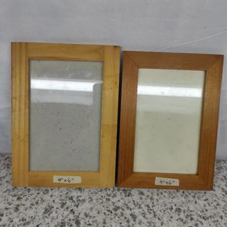 AM99 Home Decor 4"x6" Assorted Wood photo frames from UK for 65 each