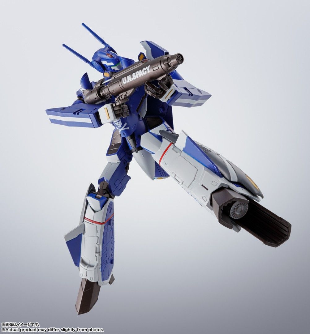 Macross Bandai Hi-Metal R VF-0S Phoenix (Genius Blue Ver.) Limited Edition (Category: Gundam Model Kits) located in Singapore. Submitted by horsesforcourses (Listing ID 1307696448, Image 1). Description: Brand New in shipping box VF-0S Phoenix (Genius Blue Ver.) Bought it thinking I might switch to Hi-Metal R for my collection but decided against it. Released in 2023 as a limited release commemorating Tamashii Nation's 15th Anniversary. Not looki