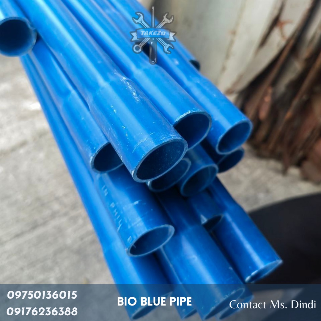 bio blue pipe, Commercial & Industrial, Industrial Equipment on Carousell
