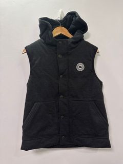 BURBERRY BLACK LABEL| Hooded Puffer Vest