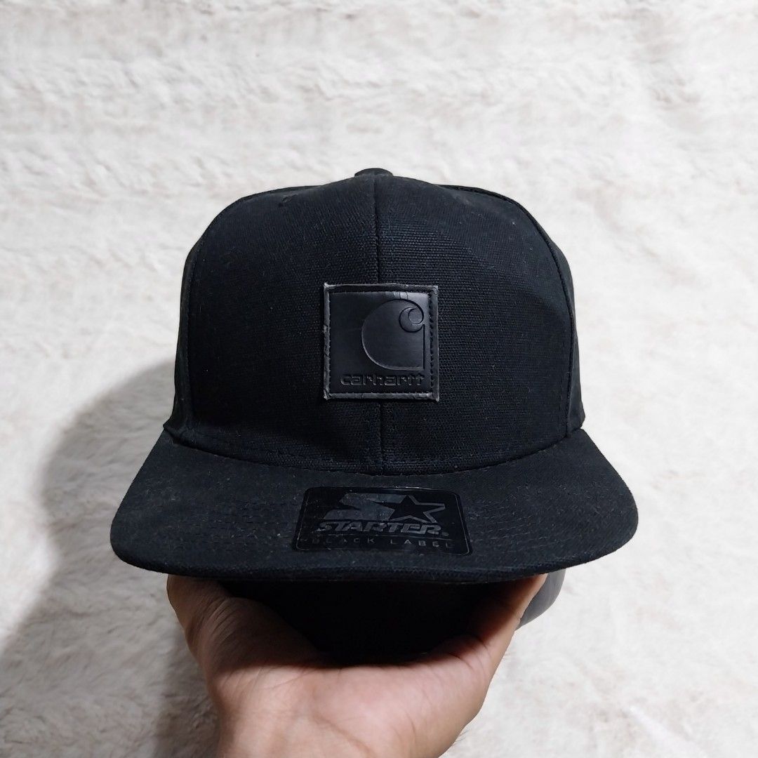 Carhartt Wip Logo x Starter Cap Men s Fashion Watches Accessories Caps Hats on Carousell