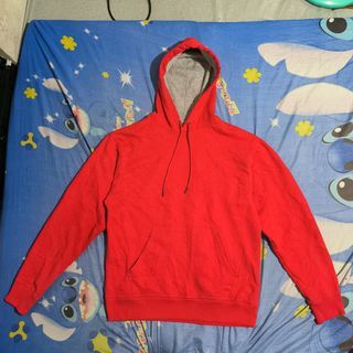 Champion Small Logo Hoodie (Red)