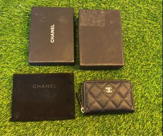 Chanel wallet caviar