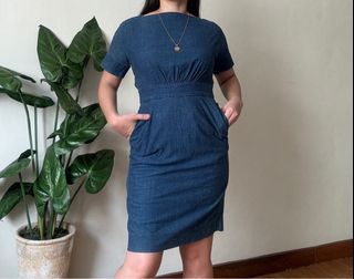 COS cotton dress,xs to s
