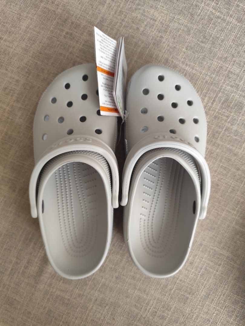 Crocs W8 in atmosphere (rare color) (Category: Slippers and slides) located in Cebu City. Submitted by denden313 (Listing ID 1307662981, Image 1). Description: Size: Mens 6 or Womens 8 Color: Atmosphere (rare color) NEW AND ORIGINAL.