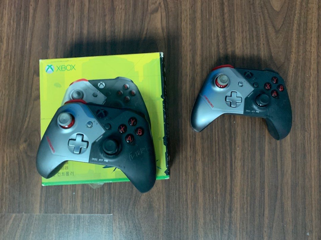 Cyberpunk 2077 Limited Edition Xbox One Controllers, Video Gaming