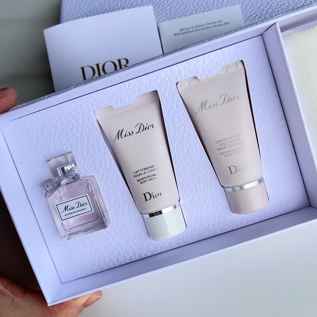 Dior perfume and body lotion Travel set
