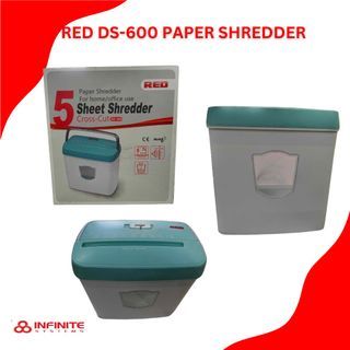 DS-600 PAPER SHREDDER CROSS-CUT