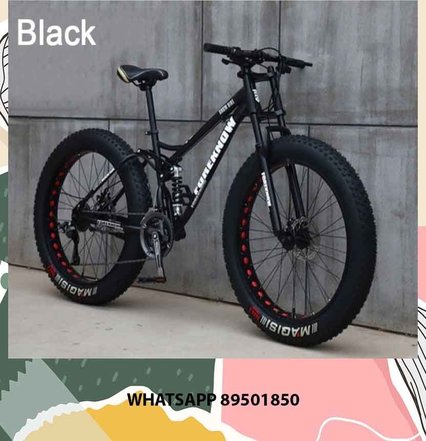 Fat bike Shimano Gear 21 Speed 26 24 Foreknow snow Conquer Snowy Trails with Ease on Our Fat Bike with Shimano Gear and Multiple Speed Options Sports Equipment Bicycles Parts Bicycles on Carousell