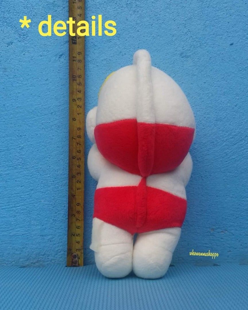 FLYING ULTRAMAN (11") Plush Toy (Category: Plushies & Soft Toys) located in Mabalacat. Submitted by whowannashoppe (Listing ID 1307733090, Image 3). Description: P200.00 + SF Flying ULTRAMAN Plush Toy Size: 11" No tag Clean/washed. Ready to ship. Preloved but in very good condition..