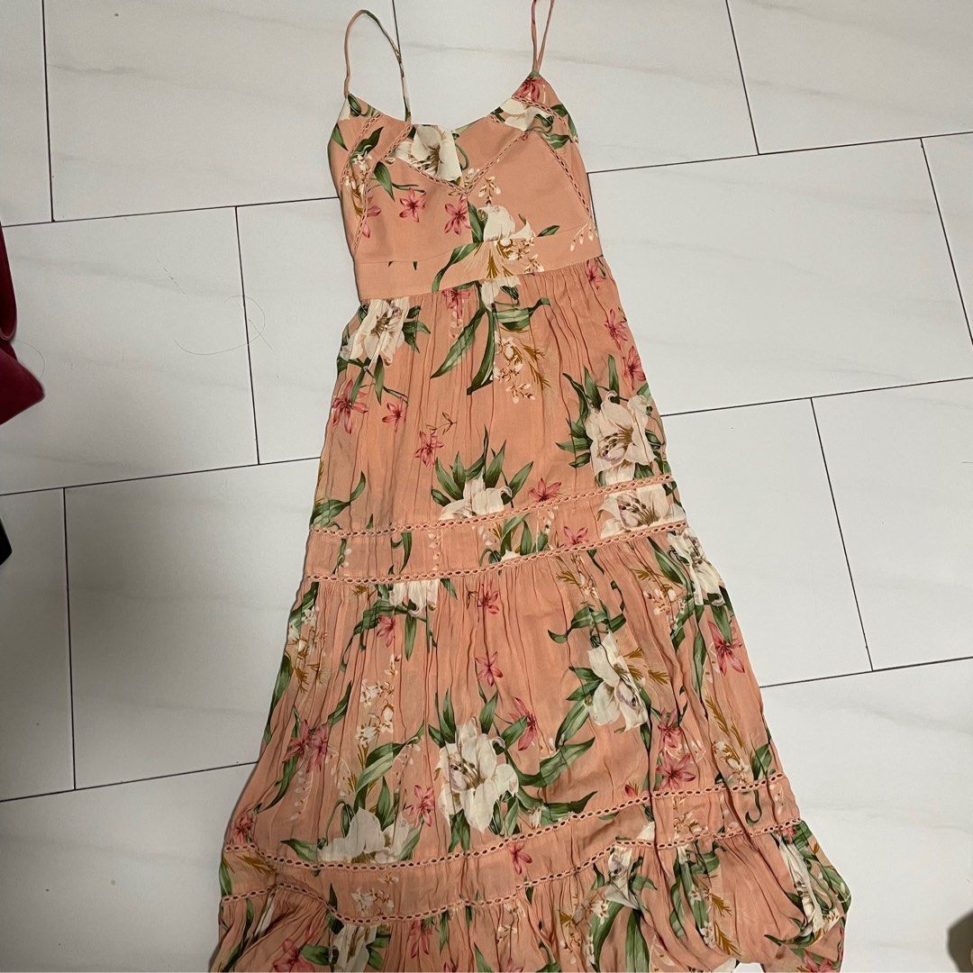 Forever new peach dress clearance